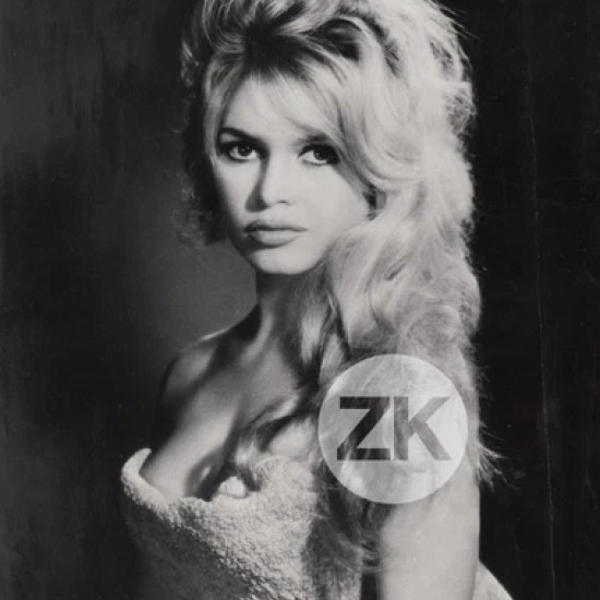 BRIGITTE BARDOT Sexy Iconique Portrait SAM LEVIN Photo 1960s
