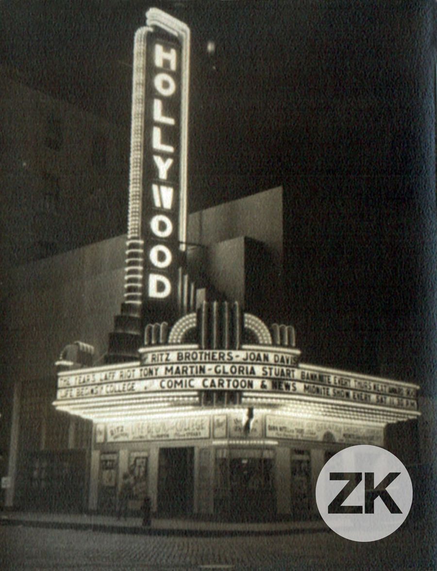 Hollywood Theater, USA 1937 ZK.images Photos et documents de