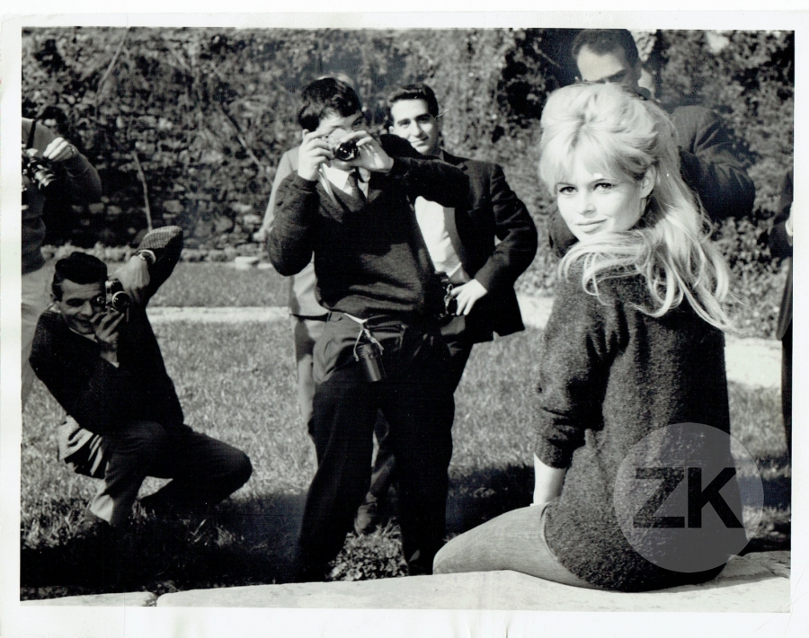 BRIGITTE BARDOT (Florence, Italie) - 1962